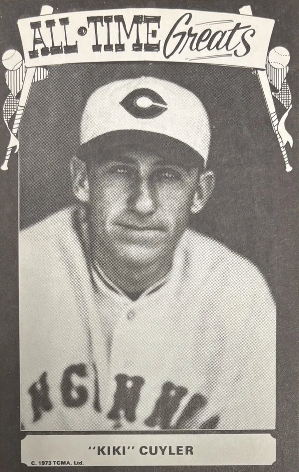 Kiki Cuyler 1973 TCMA All Time Greats Postcard