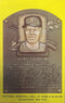 Bob Gibson MLB Hall Of Fame Gold Postcard