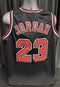 Custom Unsigned Michael Jordan Black Jersey XL