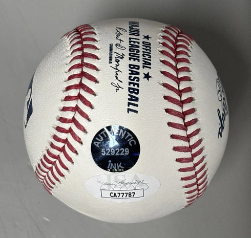 Boston Red Sox David Ortiz Signed Rawlings Official MLB Baseball HOF 22 JSA COA