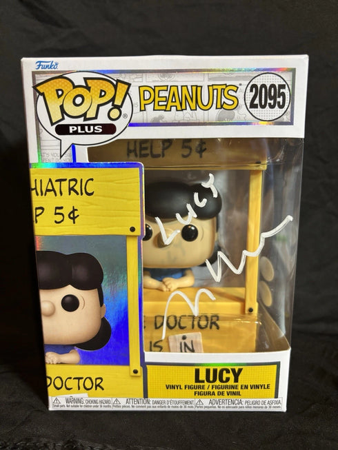 Funko Pop Plus #2095 Lucy Signed By Melanie Kohn “Lucy” Peanuts With JSA COA