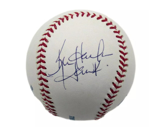 Ken Harrelson Signed/Autographed OML Baseball Kansas City Athletics JSA COA