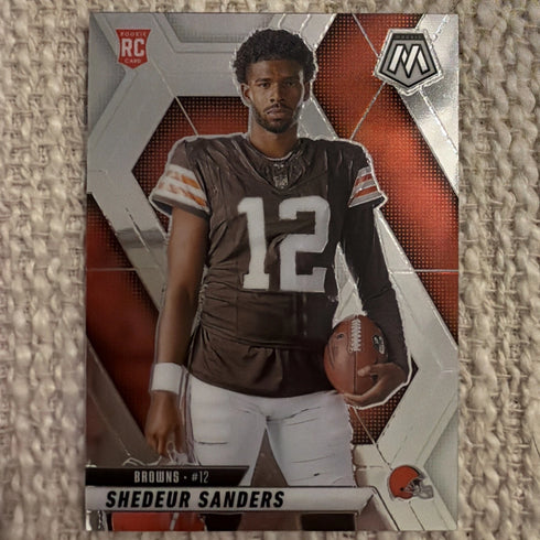 2025 Panini Mosaic Shedeur Sanders #290 Variation RC Cleveland Browns