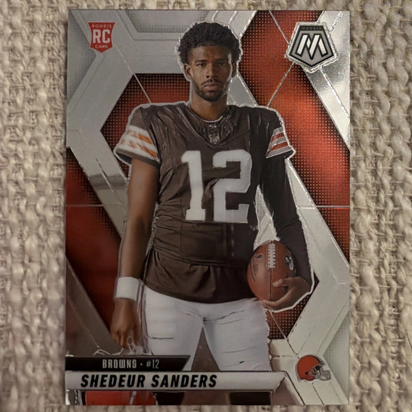 2025 Panini Mosaic Shedeur Sanders #290 Variation RC Cleveland Browns