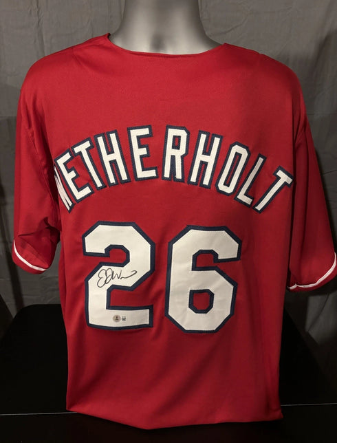 JJ Wetherholt Signed St. Louis Cardinals Jersey (Beckett) 2025 Rookie