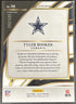 2025 Panini Select - Club Level Tyler Booker Neon Green Shock Prizm /699 Cowboys