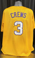 LSU Tigers Dylan Crews Yellow Jersey Signed JSA COA