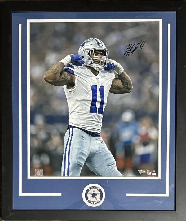 Dallas Cowboys Micah Parsons Signed Framed 16x20 Photo Flex Fanatics