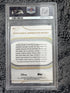 2025 TOPPS CHROME DISNEY #190 SORCERER'S APPRENTICE MICKEY PSA 10