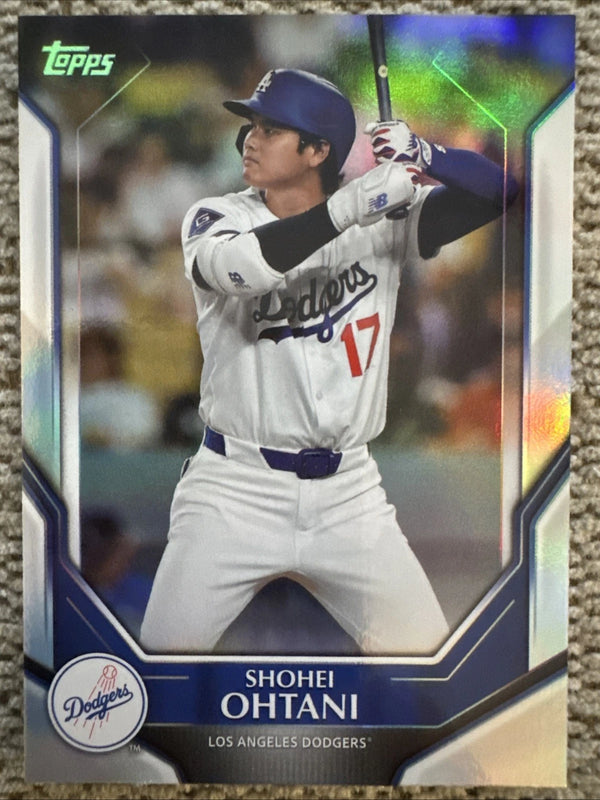 2026 Topps Series 1 Parallel Shohei Ohtani MLB-1 Dodgers Baseball Card