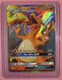 Pokémon Charizard GX Card Flamethrower Flare Blitz GX 250 HP