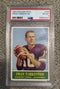 1964 Philadelphia - Fran Tarkenton #109 PSA 6