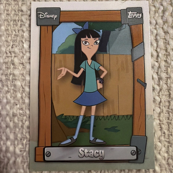 2026 Topps Disney Neon STACY P&F-11 Phineas & Ferb