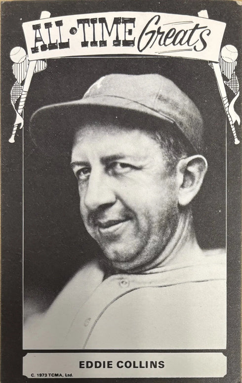 Eddie Collins 1973 TCMA All Time Greats Postcard