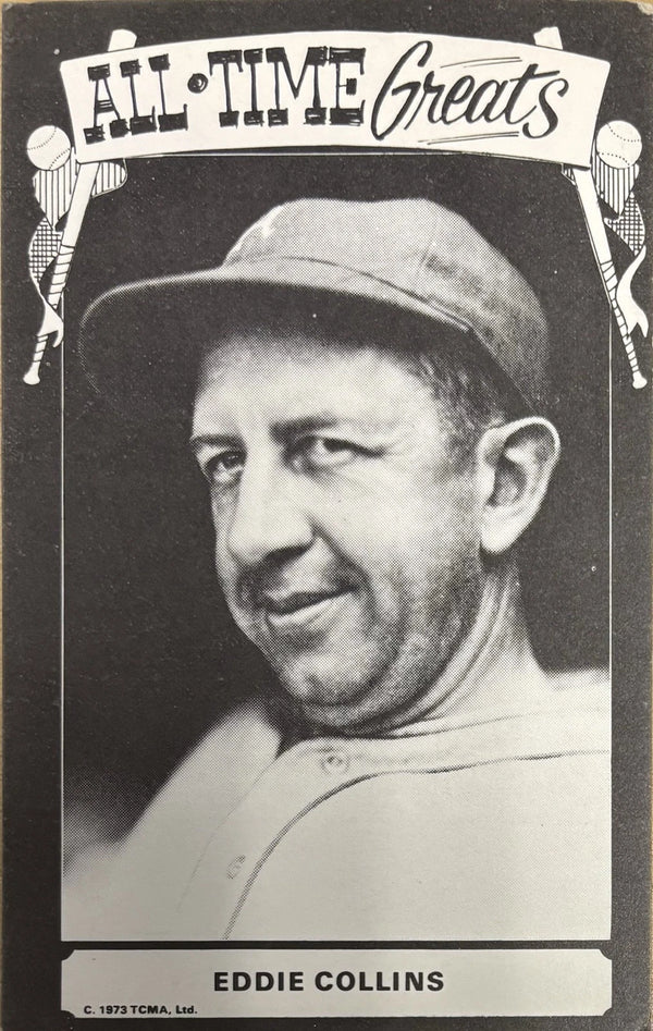 Eddie Collins 1973 TCMA All Time Greats Postcard
