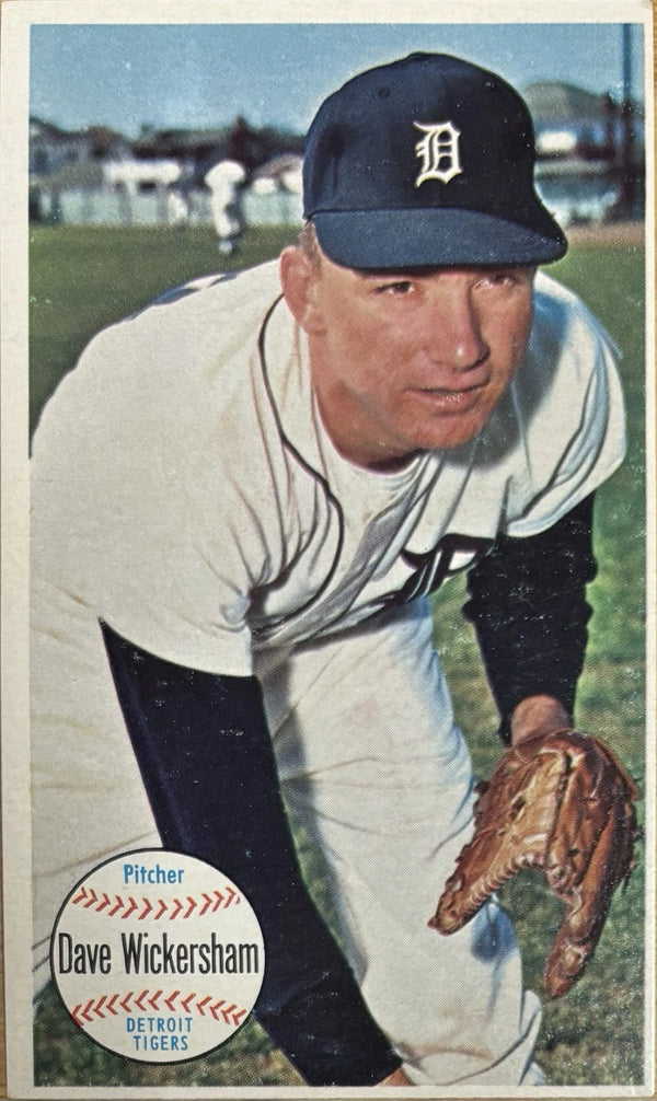 1964 Topps Oversized Dave Wickersham Detroit Tigers #35