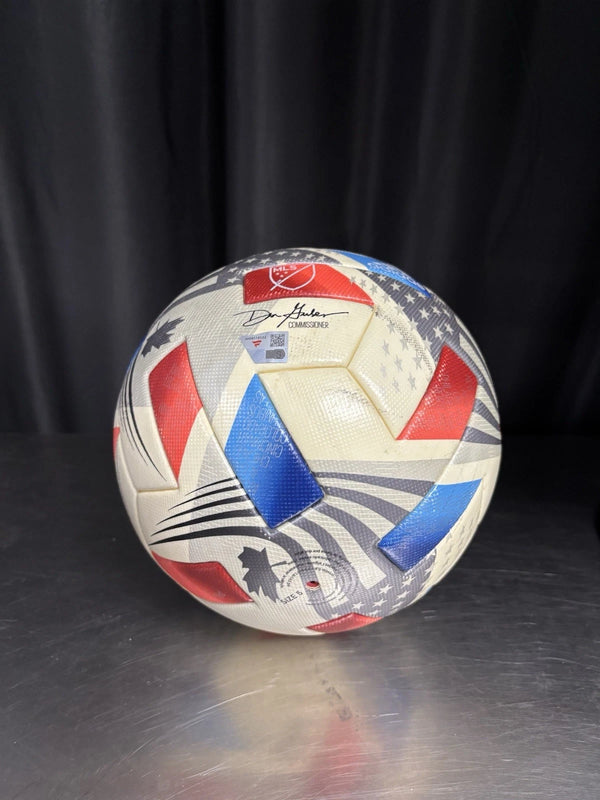 MLS D.C. United Certified Game Used Soccer Ball 2021 Season Fanatics COA