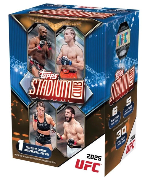 2025 Topps Stadium Club UFC Sealed Blaster Box