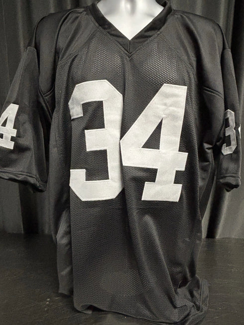 Custom Unsigned Bo Jackson Black Jersey XL