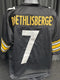 Custom Unsigned Ben Roethlisberger Black Jersey XL
