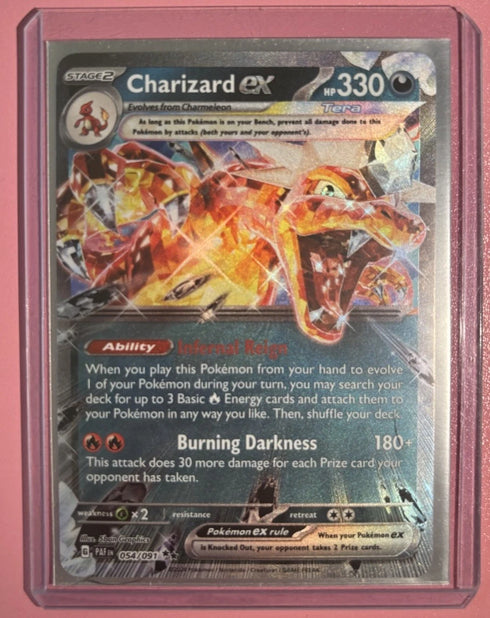 Charizard ex 196 and 054/091 Jumbo Card 🔥From Charizard Collection🔥 Lenticular