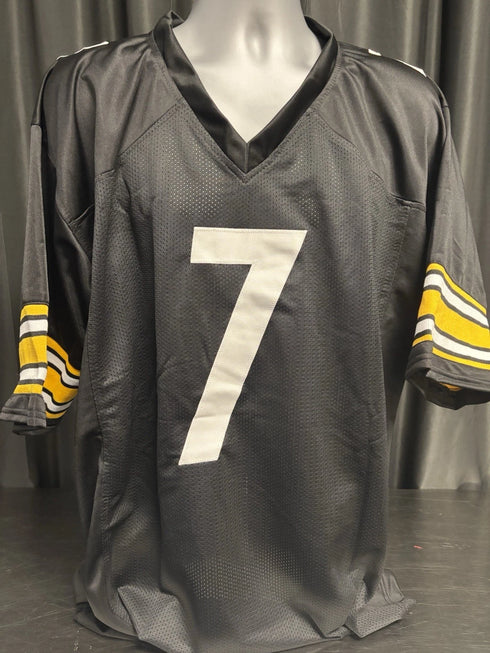 Custom Unsigned Ben Roethlisberger Black Jersey XL
