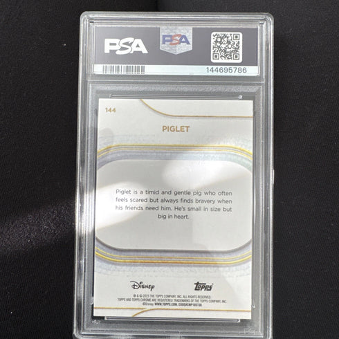 Topps Disney Chrome Piglet Mini Diamonds #144 PSA 10