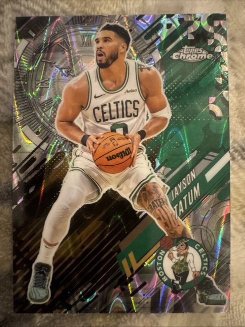 Topps 2024-25 Chrome Go Time Insert Jayson Tatum Celtics #GT-3 NBA