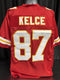 Custom Unsigned Travis Kelce Red Jersey XL