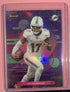 2025 Topps Finest Jaylen Waddle Uncommon Sky Blue Refractor /200