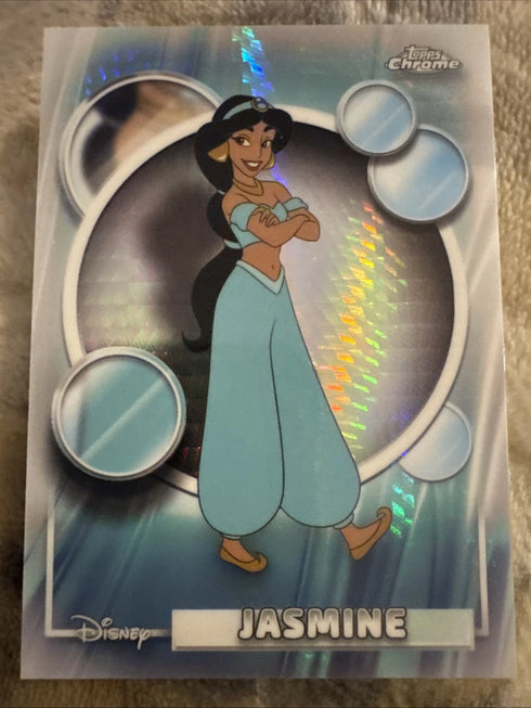 2026 Disney Topps Chrome Jasmine Prism Refractor #82