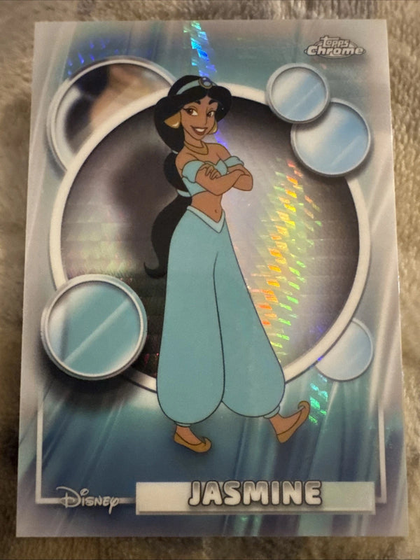 2026 Disney Topps Chrome Jasmine Prism Refractor #82