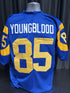 Custom Unsigned Jack Youngblood Blue Jersey XL