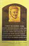 Ty Cobb MLB Hall Of Fame Gold Postcard