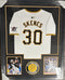 Pittsburgh Pirates Paul Skenes Signed Framed White Authentic Jersey MLB Holo