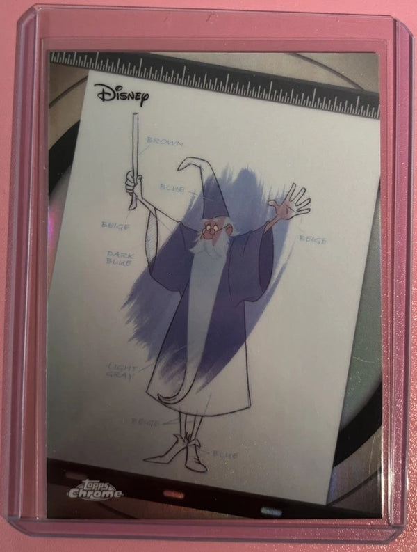 2026 Topps Chrome Disney #I&P-10 - Merlin - Ink And Paint Insert