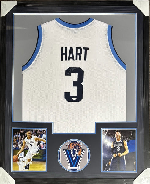 Villanova Wildcats Josh Hart Signed Framed White Jersey With JSA
