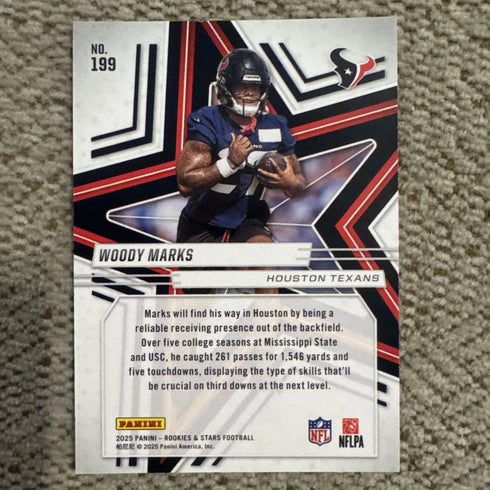 2025 Panini Rookies And Stars Woody Marks /149
