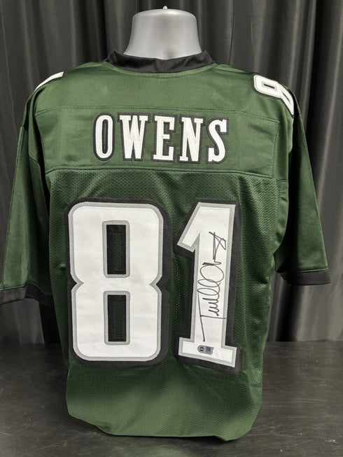 Terrell Owens Signed Philadelphia Eagles Jersey SWAU COA
