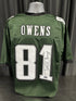 Terrell Owens Signed Philadelphia Eagles Jersey SWAU COA