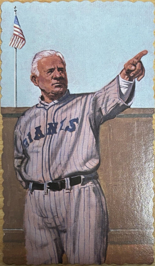 John McGraw 1984 Art Card Series