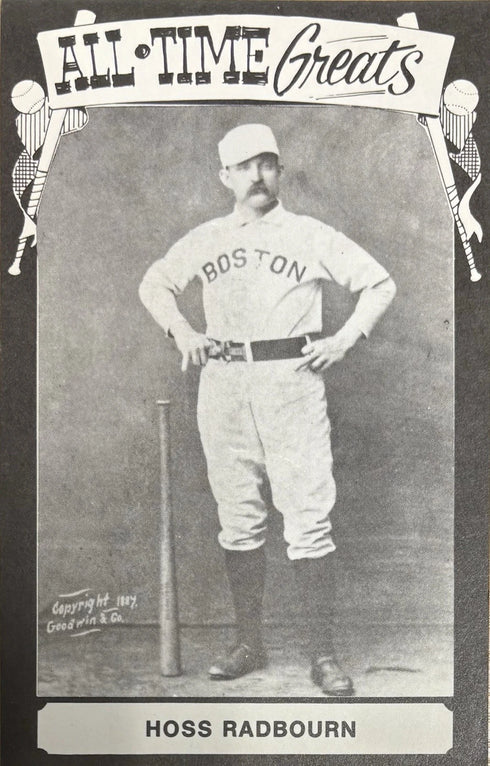 Hoss Radbourn 1973 TCMA All Time Greats Postcard