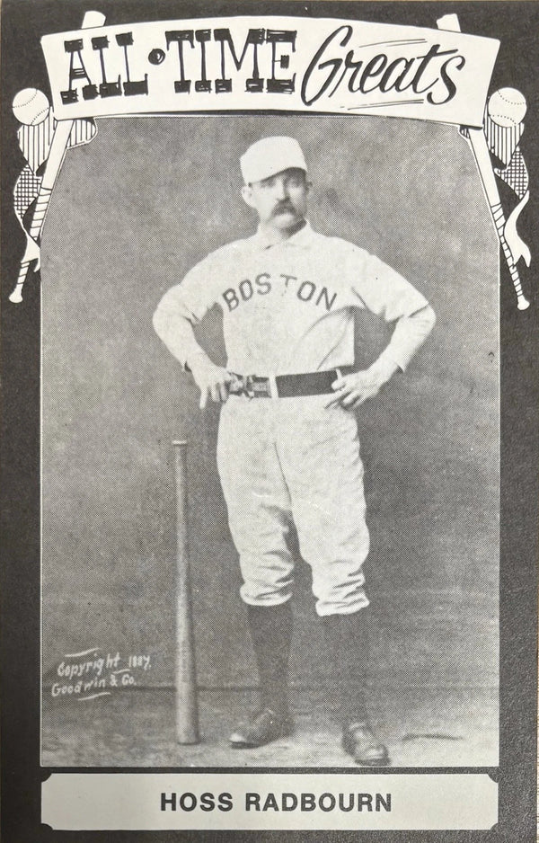 Hoss Radbourn 1973 TCMA All Time Greats Postcard