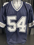 Custom Unsigned Randy White Blue Jersey XL