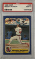 1986 Fleer Reggie Jackson Los Angeles Angels PSA 9