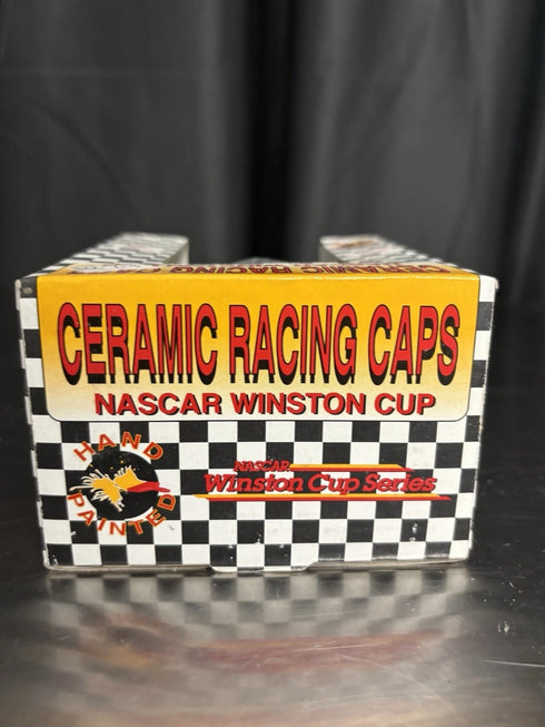 NASCAR Mark Mark Martin Hand Painted Ceramic Racing Caps