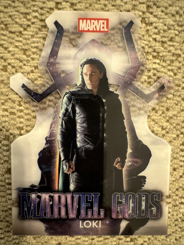 2025 Topps Chrome MARVEL STUDIOS Die Cut LOKI, MARVEL GODS Insert #MG-16