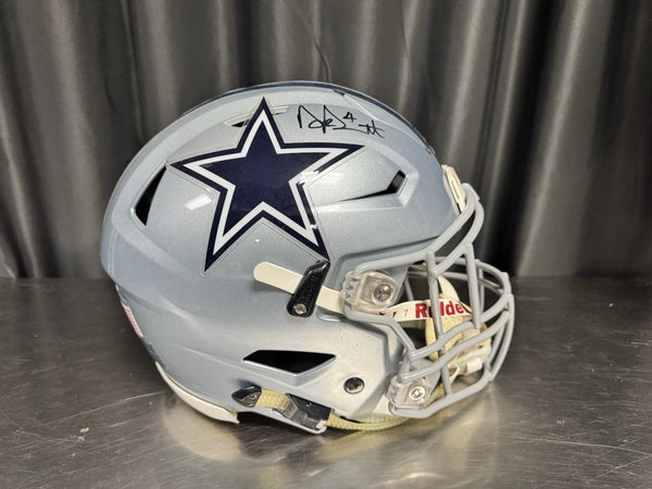 Dallas Cowboys Dak Prescott Signed Auth Speed Flex Full Size Helmet Dak COA