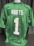 Custom Unsigned Jalen Hurts Kelly Green Jersey XL