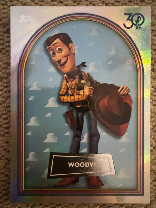 2025 Topps Toy Story 30 Years & Beyond 30th Anniversary Woody #1 Disney Pixar